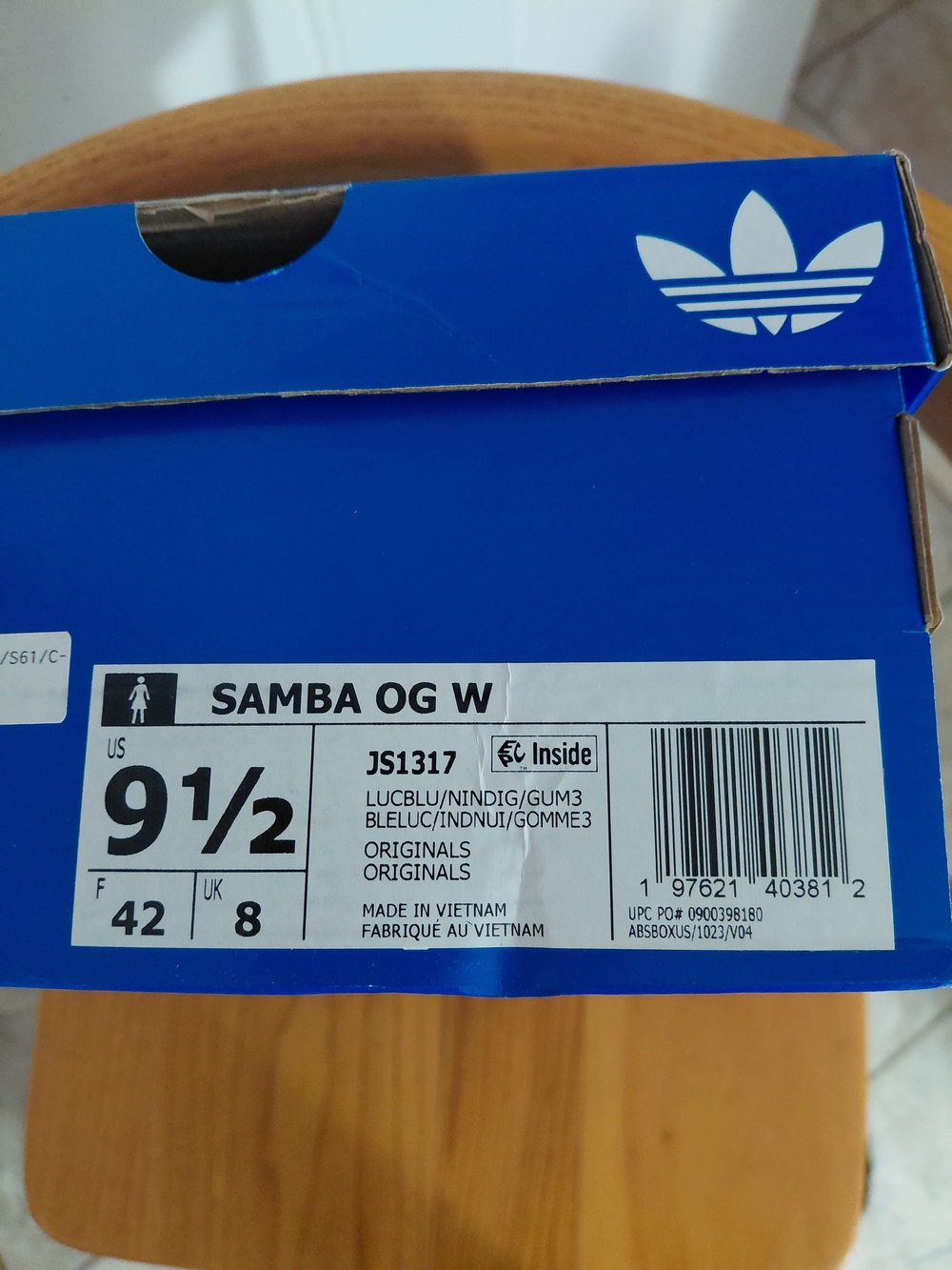 Brand New Adidas Samba Women’s Navy & Pink  Sneakers - Picture 5 of 5